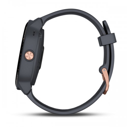 Vivoactive 3 Music Granite Blue with Rose Gold Hardware